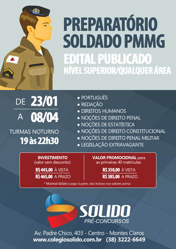 Concurso PM MG - Direito Penal 